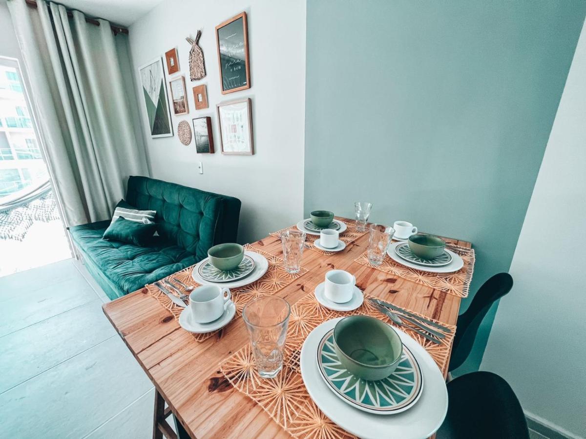 Charmoso Apartamento A 300M Da Praia - Peroba Ville Residence Maragogi Eksteriør billede